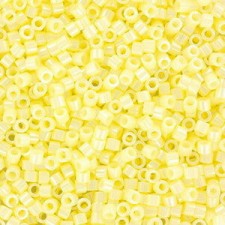 Miyuki delica Beads 11/0 - Opaque pale yellow ceylon DB-1531